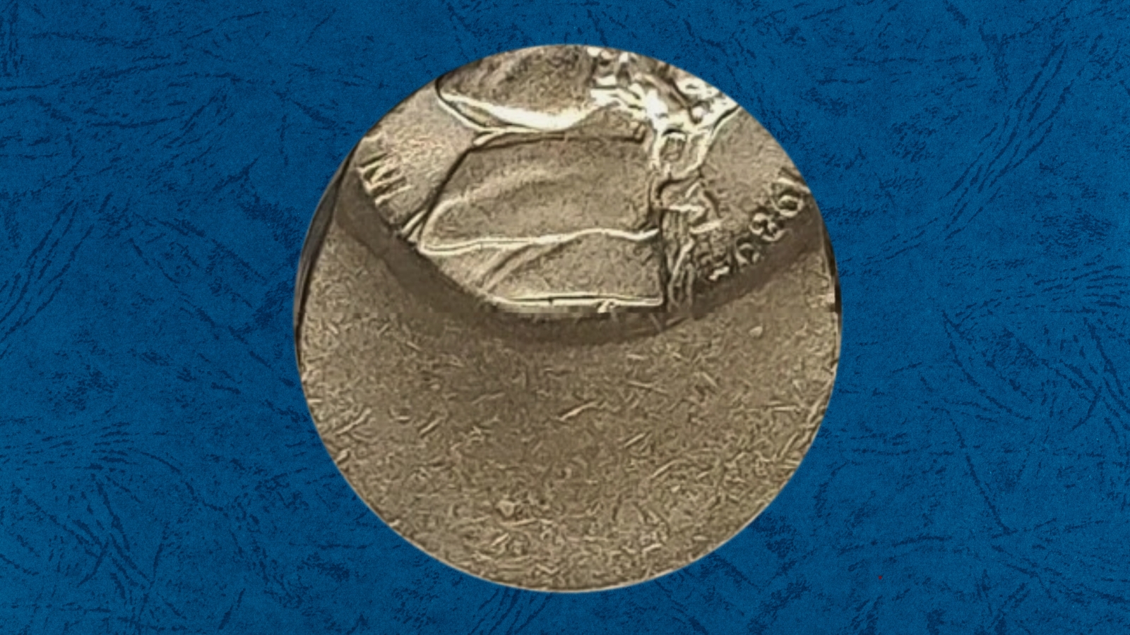1989 Jefferson nickel off-center strike error with blank crescent and shifted design